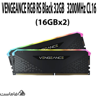 VENGEANCE RGB RS Black 32GB 16GBx2 3200MHz CL16 DDR4