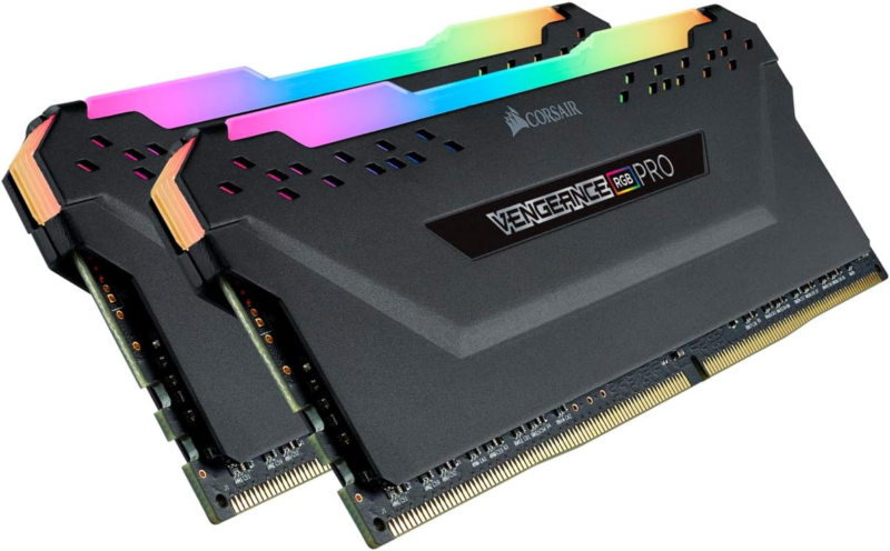 رم کورسیر VENGEANCE RGB PRO 32GB 16GBx2 3600MHz CL18