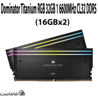 Dominator Titanium RGB 32GB 16GBx2 6600MHz CL32 DDR5