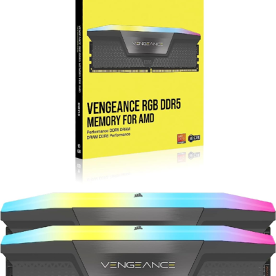 VENGEANCE RGB 64GB 32GBx2 5200MHz CL40 DDR5