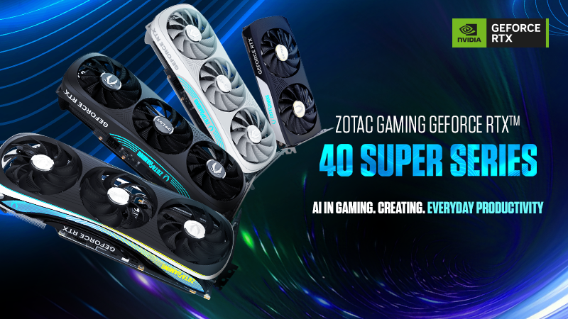 ZOTAC GAMING GeForce RTX 4070 SUPER Twin Edge OC 12GB GDDR6X