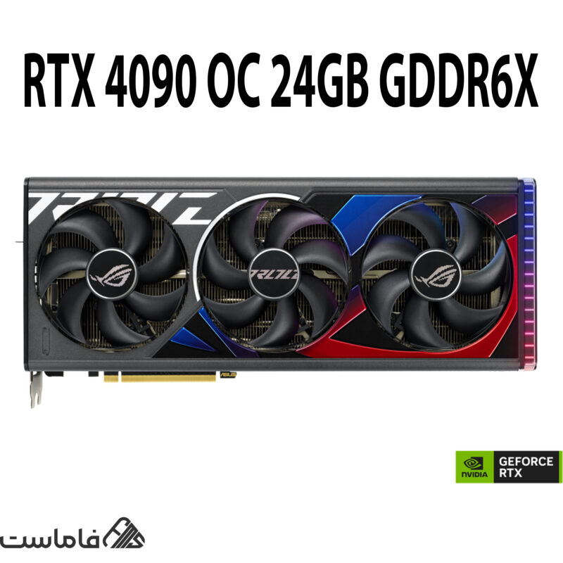 کارت گرافیک ایسوس ROG Strix GeForce RTX 4090 OC Edition 24GB GDDR6X