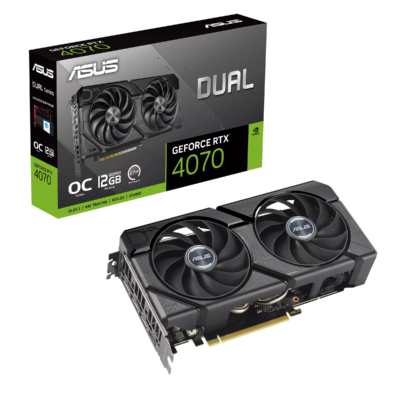 ˜ÇÑÊ ÑÇÝí˜ ÇíÓæÓ ASUS Dual GeForce RTX™ 4070 OC Edition 12GB GDDR6X