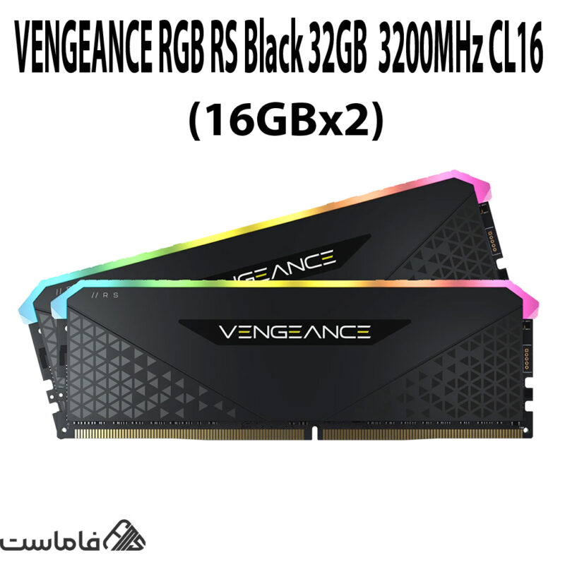 VENGEANCE RGB RS Black 32GB 16GBx2 3200MHz CL16