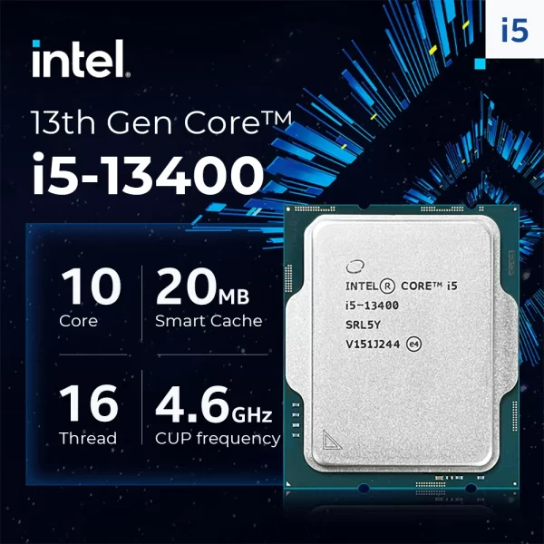 پردازنده بدون باکس اینتل CPU Intel Core i5 13400 TRY