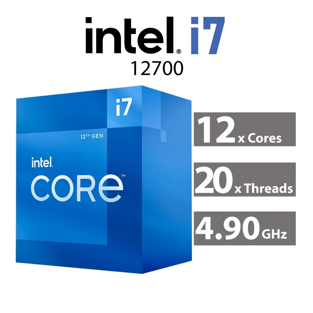 پردازنده بدون باکس اینتل CPU Intel Core i7 12700 TRY 