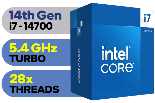 پردازنده بدون باکس اینتل CPU Intel Core i7 14700 TRY